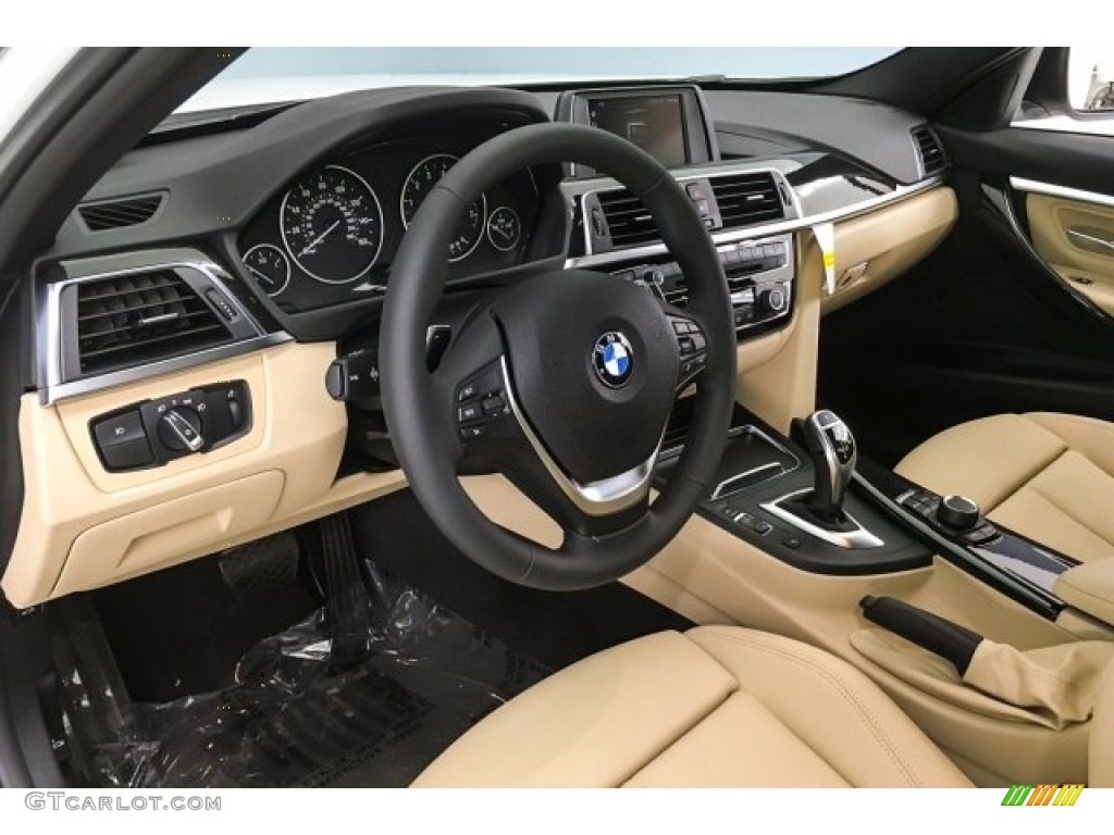 2018 3 Series 330i Sedan - Alpine White / Venetian Beige photo #5
