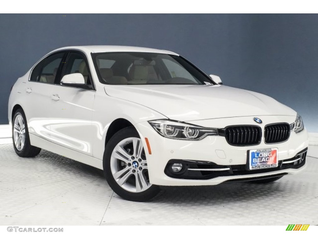 2018 3 Series 330i Sedan - Alpine White / Venetian Beige photo #11