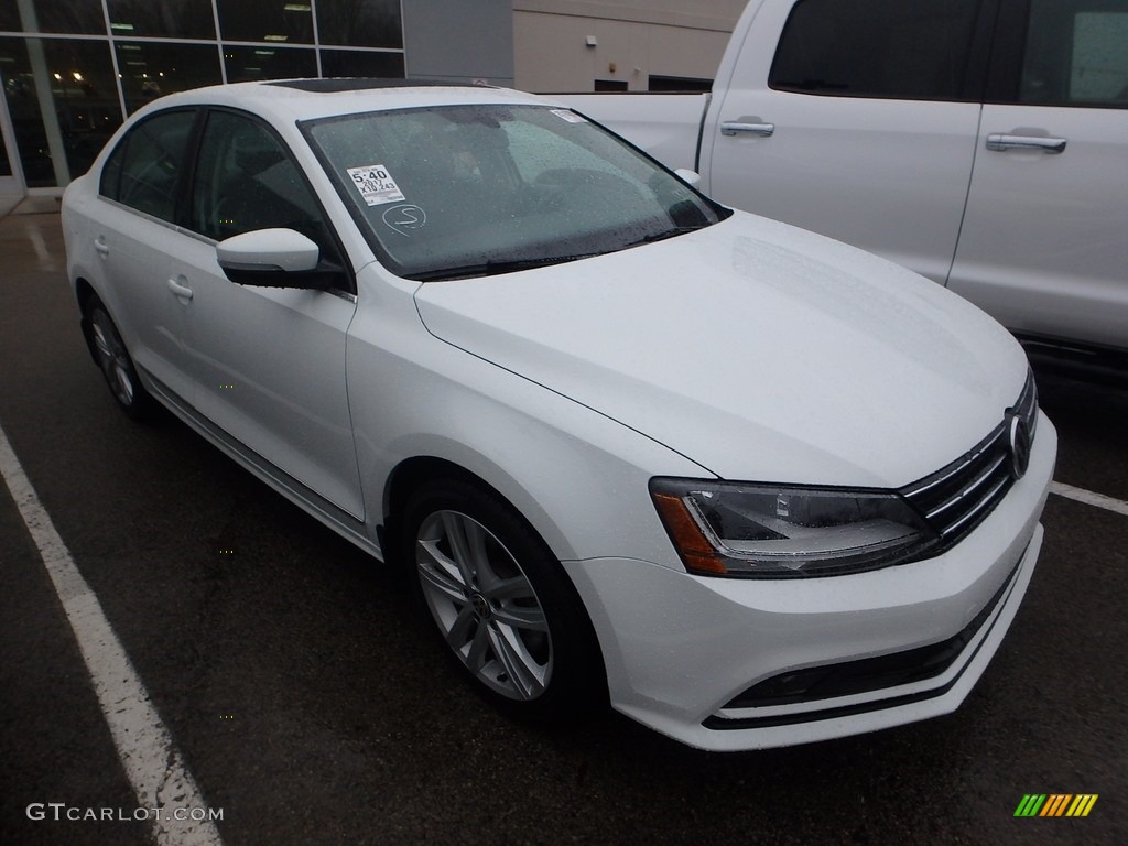 Pure White 2017 Volkswagen Jetta SEL Exterior Photo #125608624