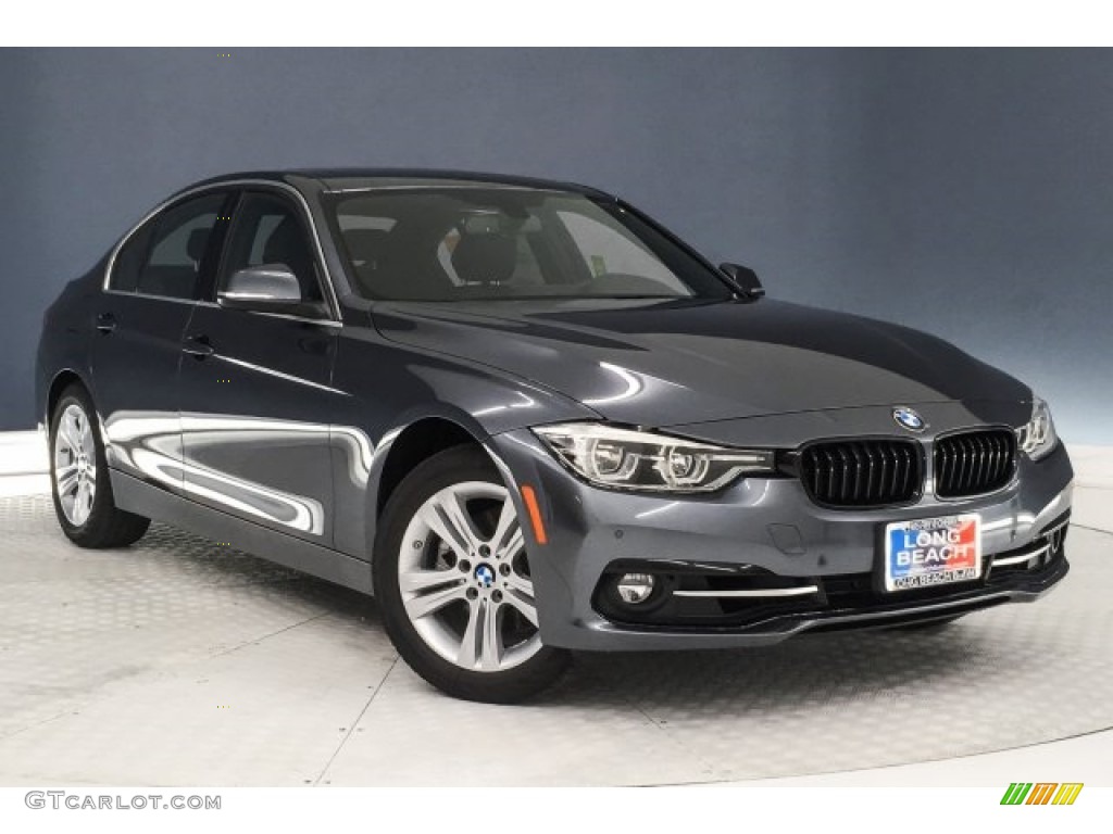 2018 3 Series 330i Sedan - Mineral Grey Metallic / Black photo #11