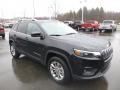 Diamond Black Crystal Pearl 2019 Jeep Cherokee Latitude Plus 4x4 Exterior