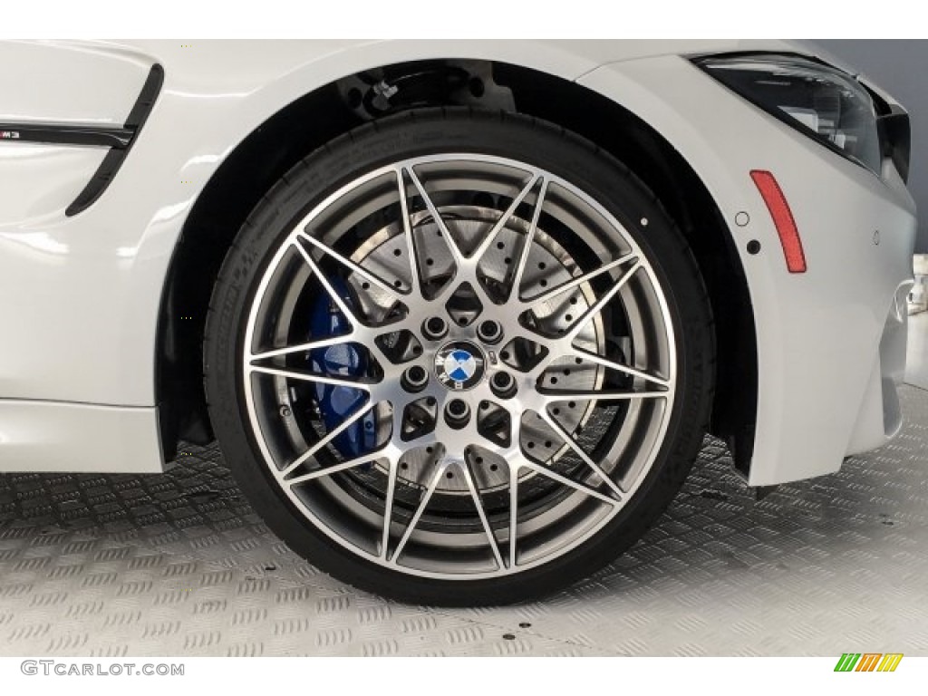 2018 M3 Sedan - Mineral White Metallic / Sakhir Orange/Black photo #9