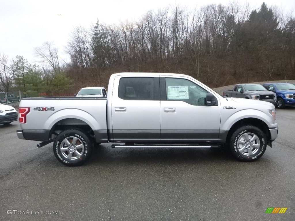 2018 F150 XLT SuperCrew 4x4 - Ingot Silver / Earth Gray photo #1