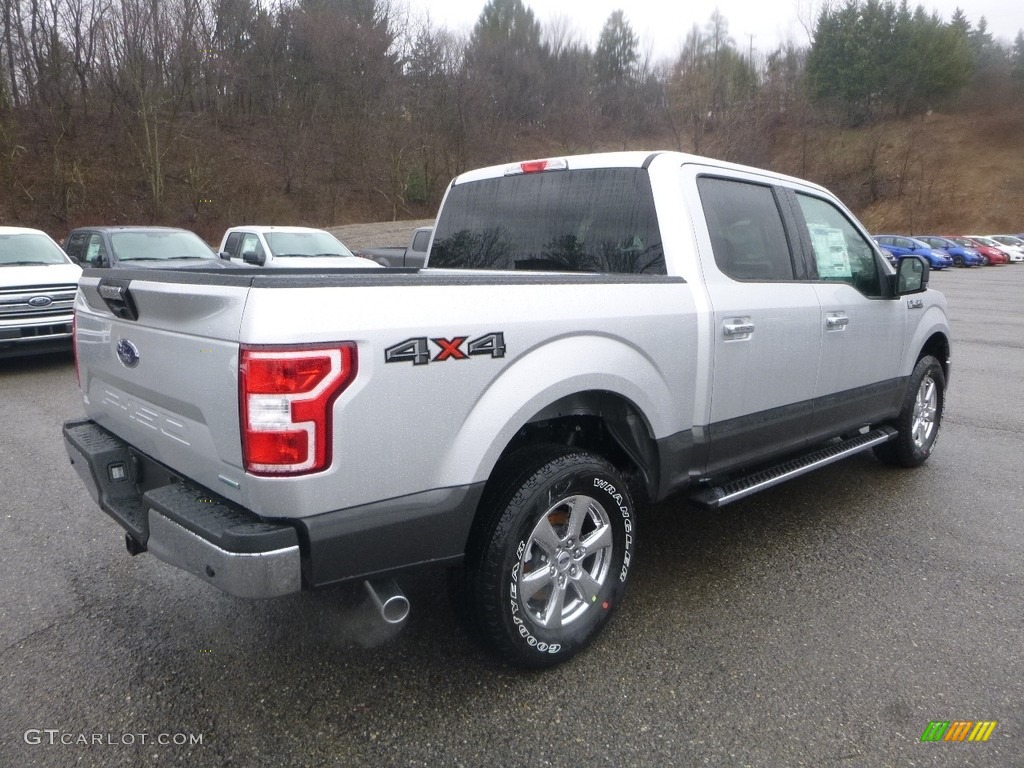 2018 F150 XLT SuperCrew 4x4 - Ingot Silver / Earth Gray photo #2