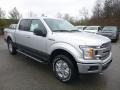 2018 Ingot Silver Ford F150 XLT SuperCrew 4x4  photo #3