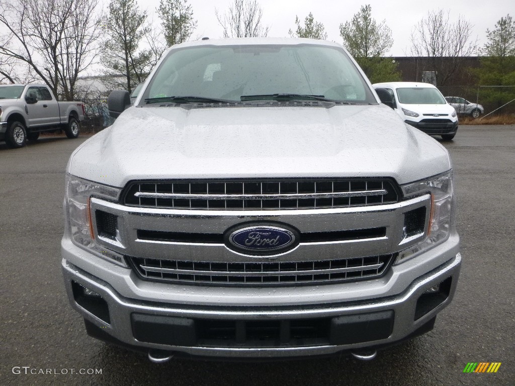 2018 F150 XLT SuperCrew 4x4 - Ingot Silver / Earth Gray photo #4
