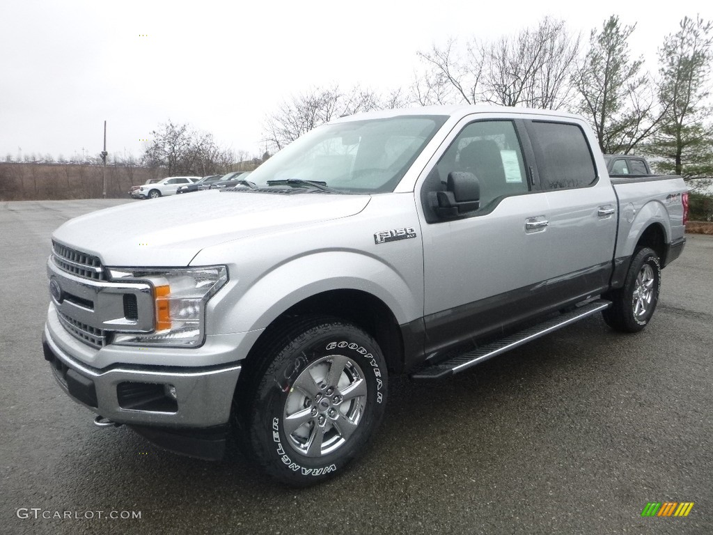 2018 F150 XLT SuperCrew 4x4 - Ingot Silver / Earth Gray photo #5