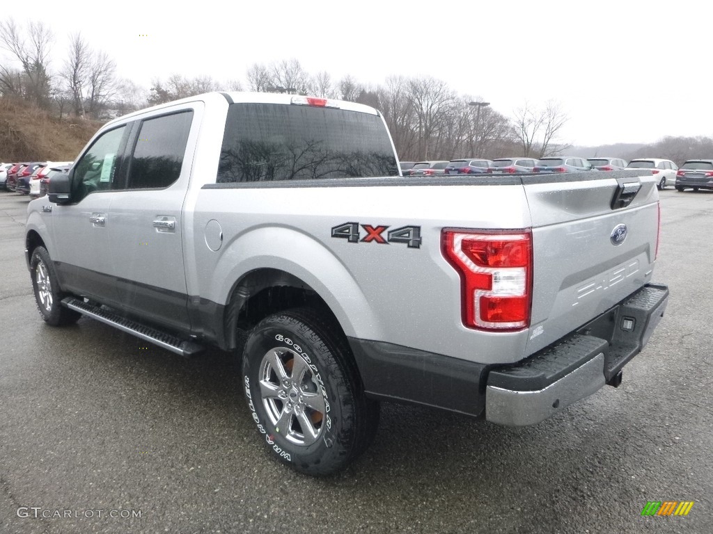 2018 F150 XLT SuperCrew 4x4 - Ingot Silver / Earth Gray photo #6