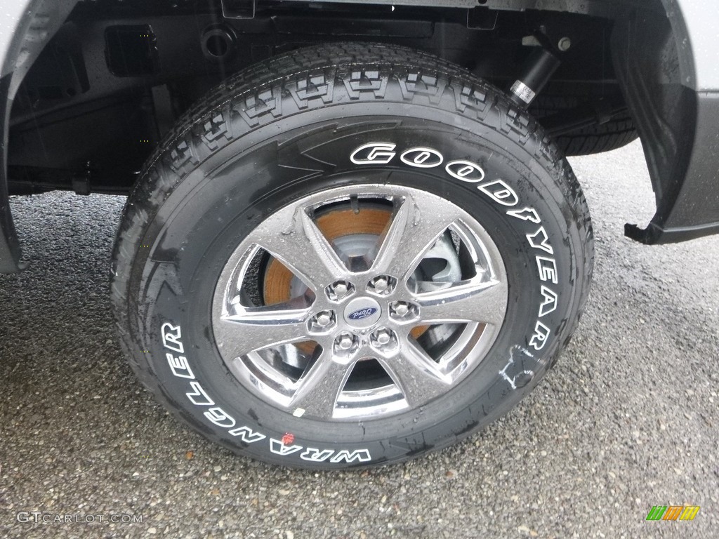 2018 F150 XLT SuperCrew 4x4 - Ingot Silver / Earth Gray photo #7