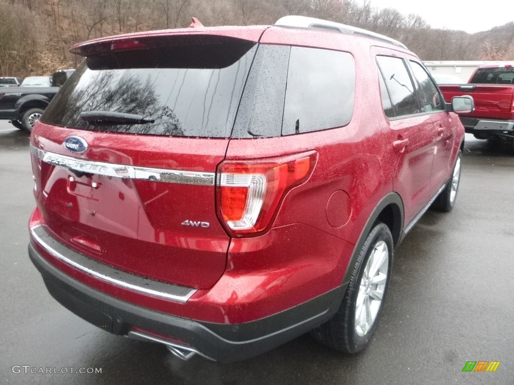 2018 Explorer XLT 4WD - Ruby Red / Ebony Black photo #2