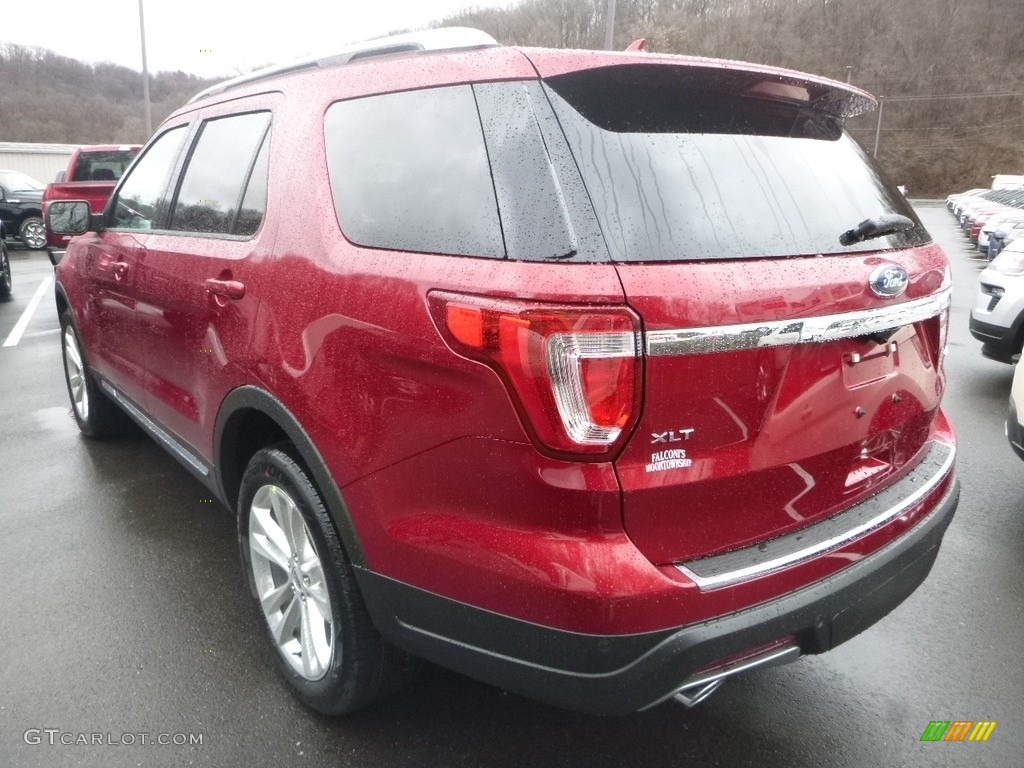 2018 Explorer XLT 4WD - Ruby Red / Ebony Black photo #6