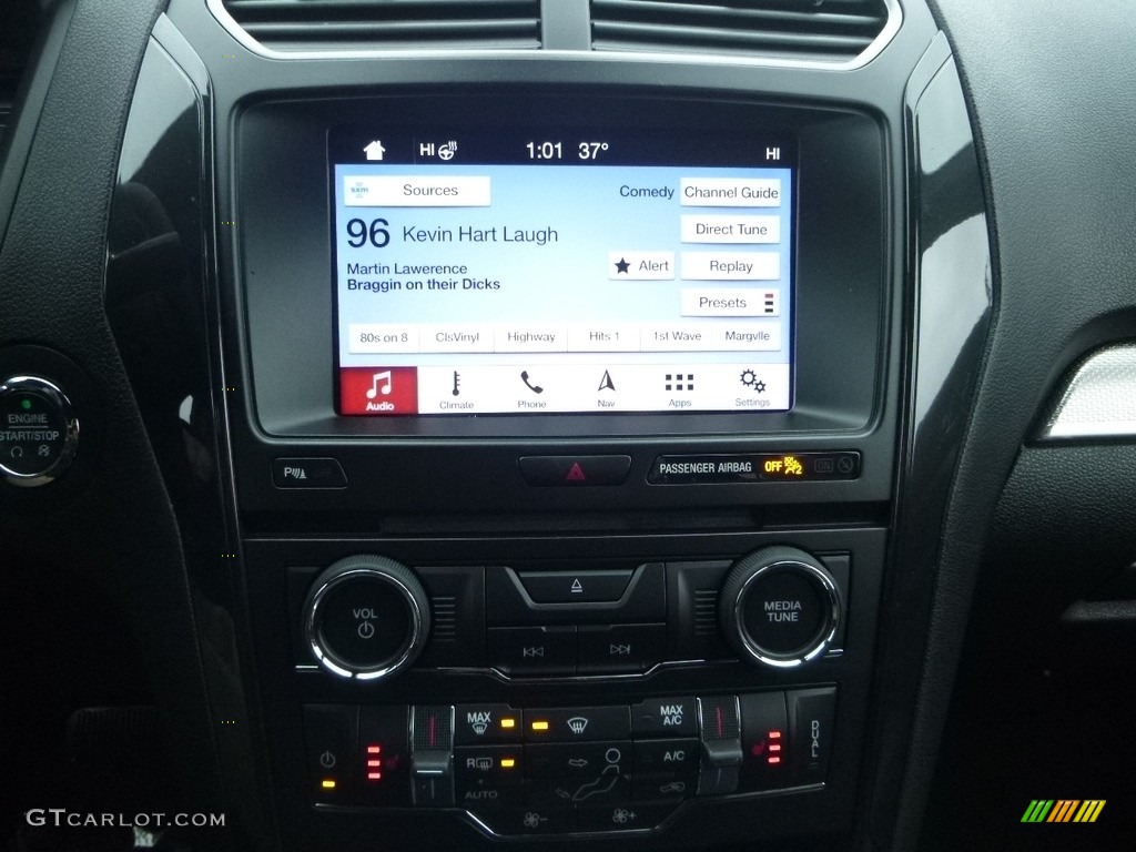 2018 Explorer XLT 4WD - Blue Metallic / Ebony Black photo #13