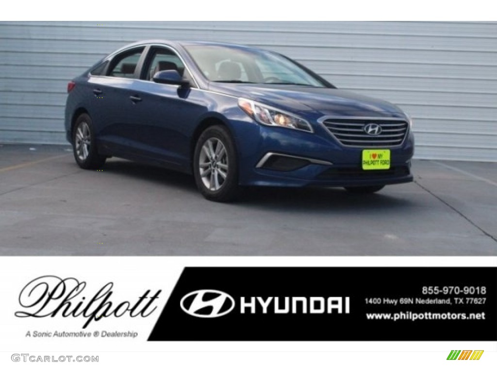 Lakeside Blue Hyundai Sonata