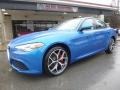 Misano Blue Metallic 2018 Alfa Romeo Giulia Ti AWD Exterior