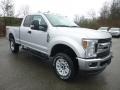 2018 Ingot Silver Ford F250 Super Duty XLT SuperCab 4x4  photo #3