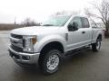 2018 Ingot Silver Ford F250 Super Duty XLT SuperCab 4x4  photo #5