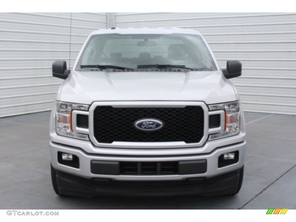 2018 F150 XL SuperCab - Ingot Silver / Earth Gray photo #2