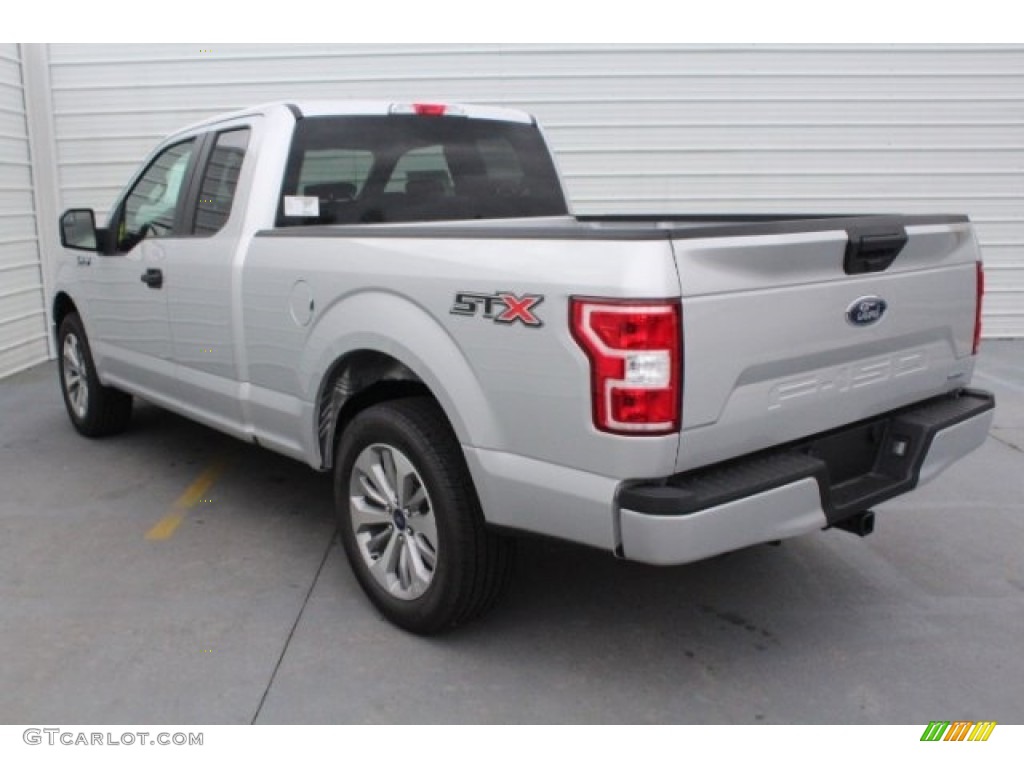 2018 F150 XL SuperCab - Ingot Silver / Earth Gray photo #8