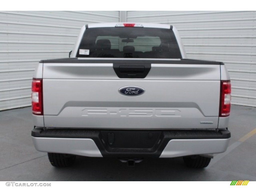 2018 F150 XL SuperCab - Ingot Silver / Earth Gray photo #9