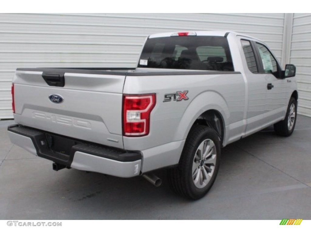 2018 F150 XL SuperCab - Ingot Silver / Earth Gray photo #10