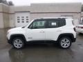 2017 Alpine White Jeep Renegade Limited 4x4  photo #2