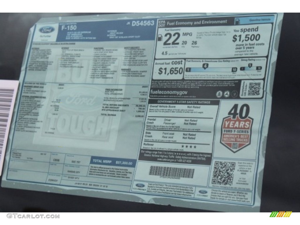 2018 F150 XL SuperCab - Ingot Silver / Earth Gray photo #13