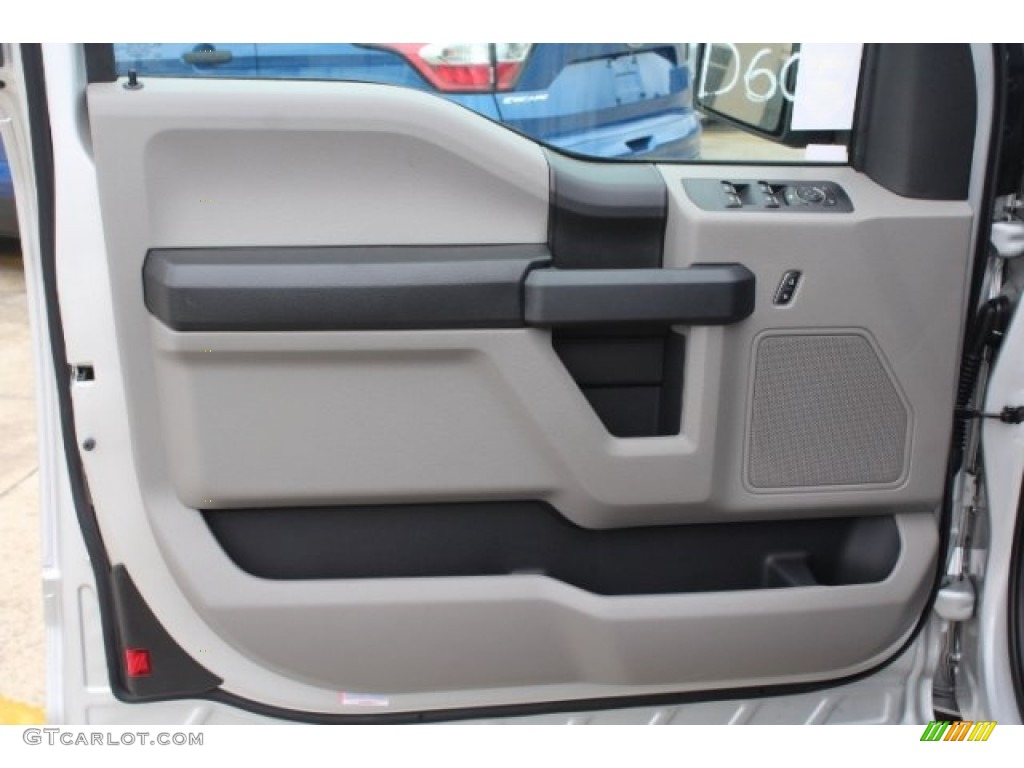 2018 F150 XL SuperCab - Ingot Silver / Earth Gray photo #14