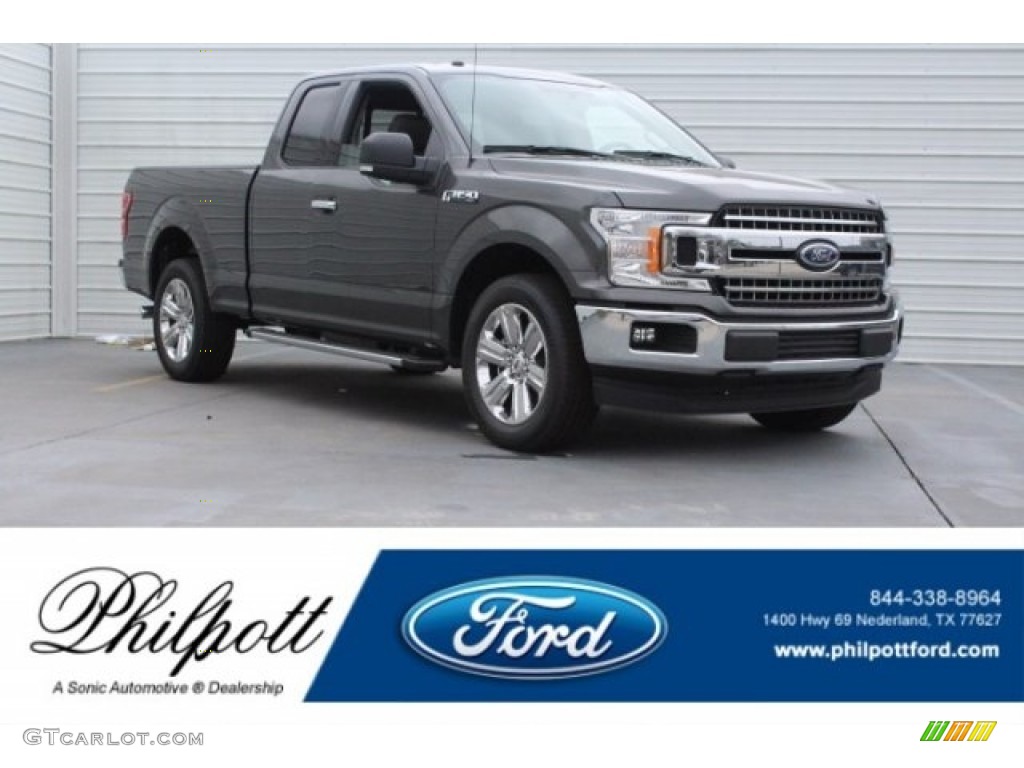 2018 F150 XLT SuperCab - Magnetic / Earth Gray photo #1