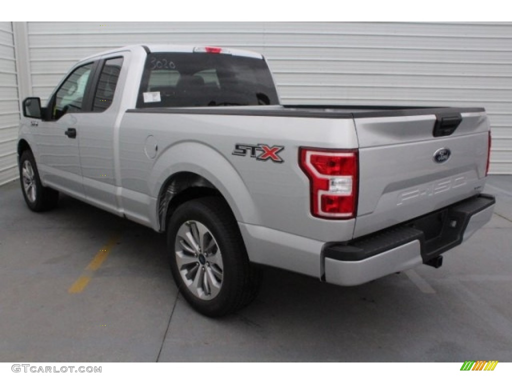 2018 F150 XL SuperCab - Ingot Silver / Earth Gray photo #8