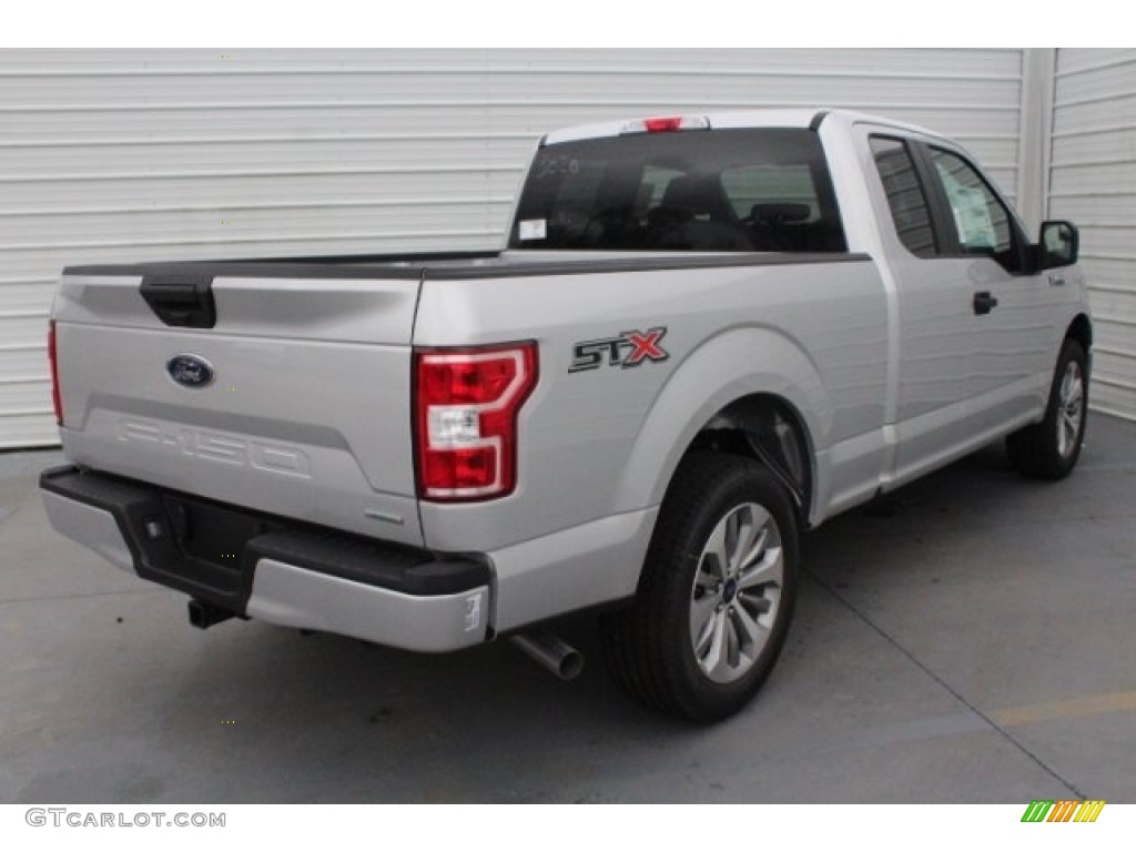 2018 F150 XL SuperCab - Ingot Silver / Earth Gray photo #10