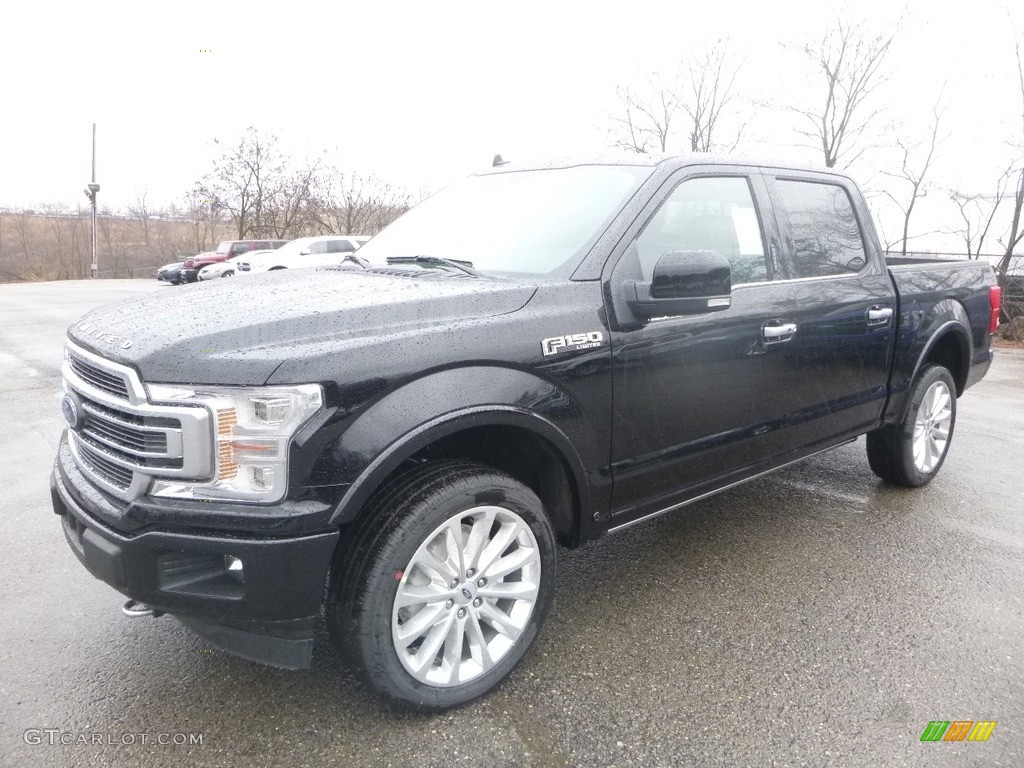 2018 F150 Limited SuperCrew 4x4 - Shadow Black / Limited Navy Pier photo #5