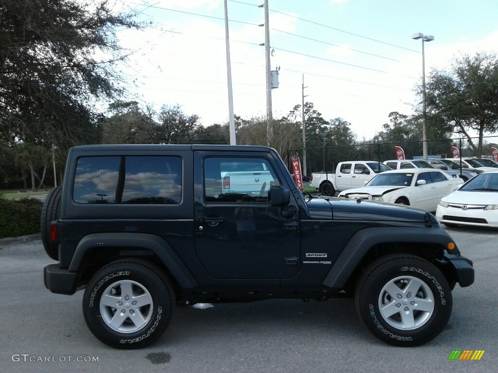 2018 Wrangler Sport 4x4 - Rhino / Black photo #6