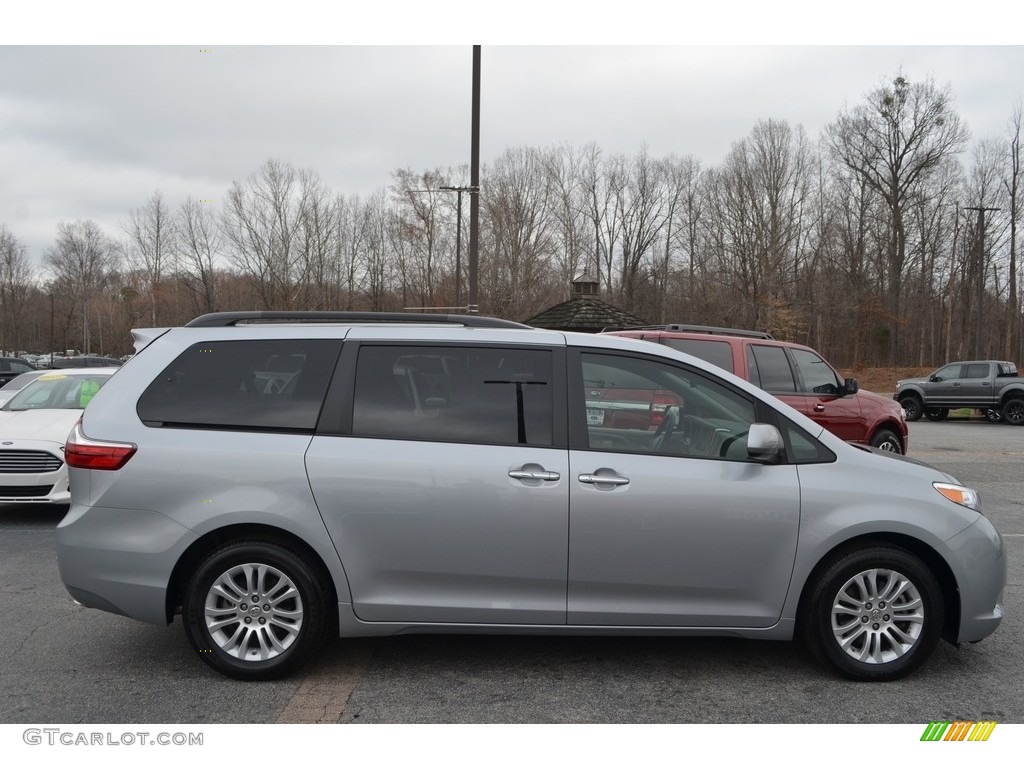 2015 Sienna XLE - Silver Sky Metallic / Bisque photo #2