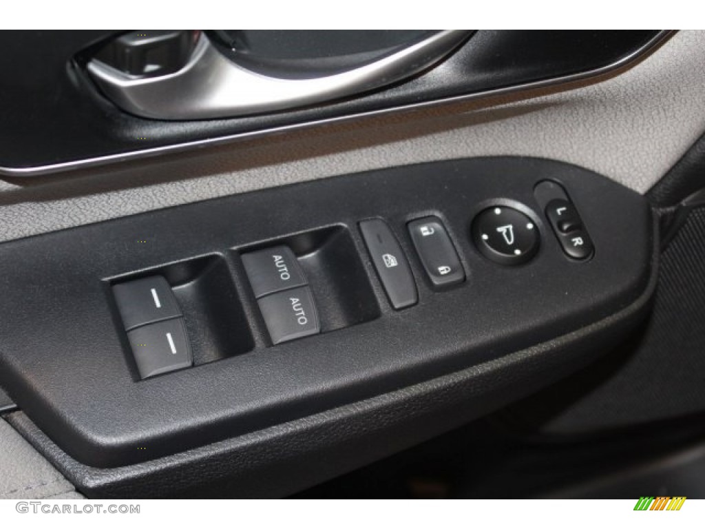 2018 CR-V EX - Basque Red Pearl II / Gray photo #15