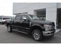 2018 Shadow Black Ford F250 Super Duty Lariat Crew Cab 4x4  photo #1