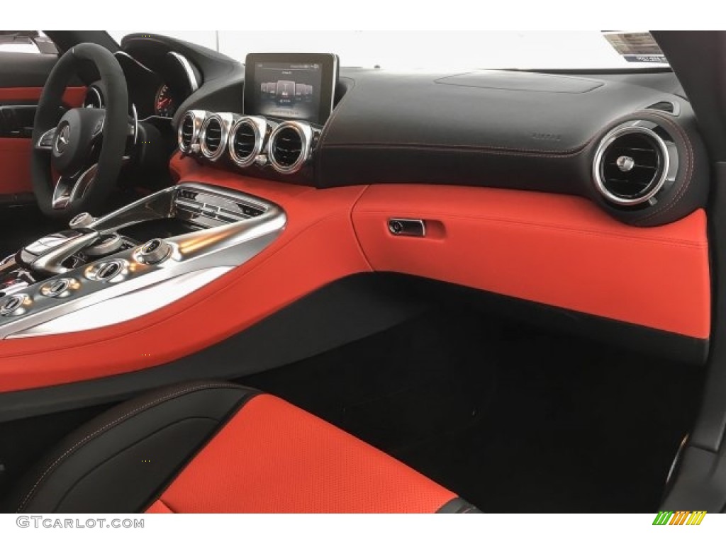 2018 AMG GT Coupe - designo Diamond White Metallic / Red Pepper/Black photo #14