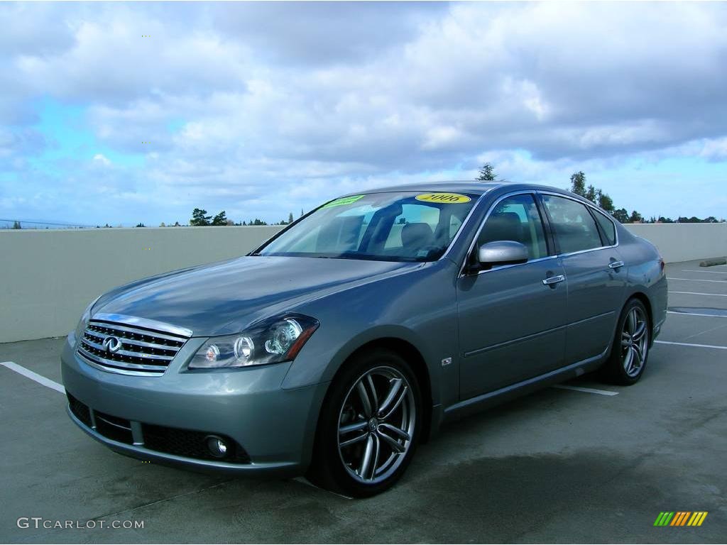 2006 M 45 Sport Sedan - Diamond Graphite Metallic / Graphite photo #1