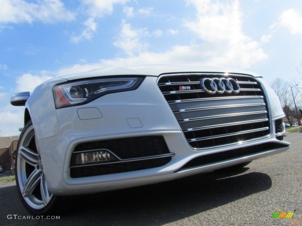 2013 S5 3.0 TFSI quattro Coupe - Ice Silver Metallic / Black/Lunar Silver photo #1