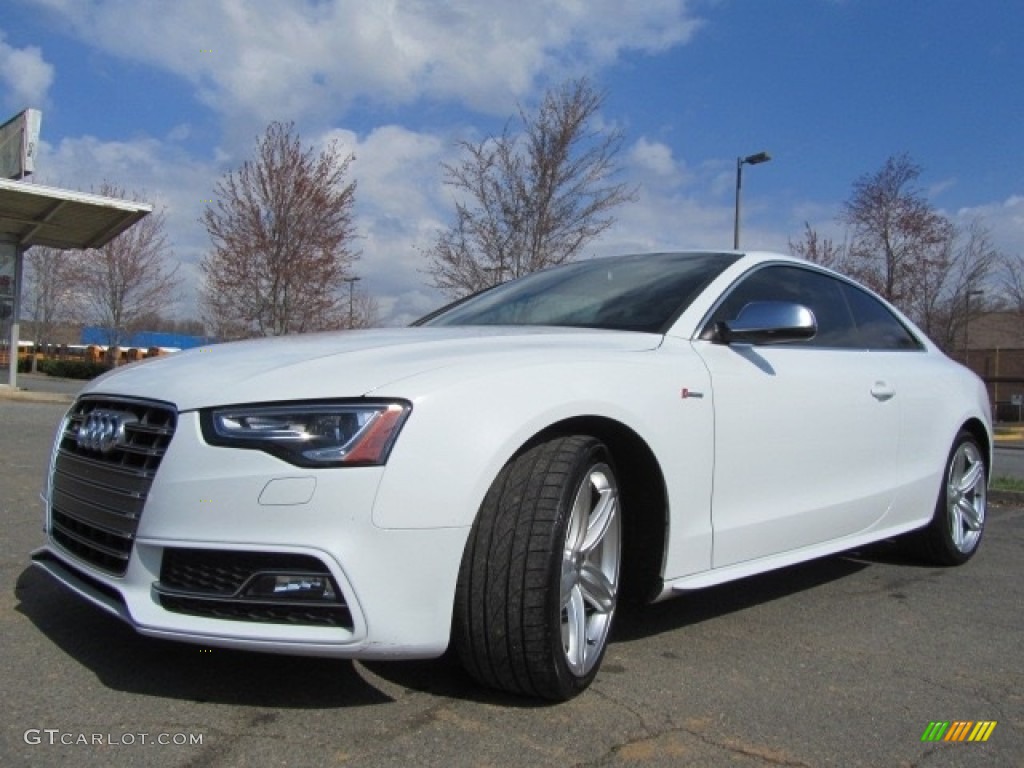 2013 S5 3.0 TFSI quattro Coupe - Ice Silver Metallic / Black/Lunar Silver photo #6