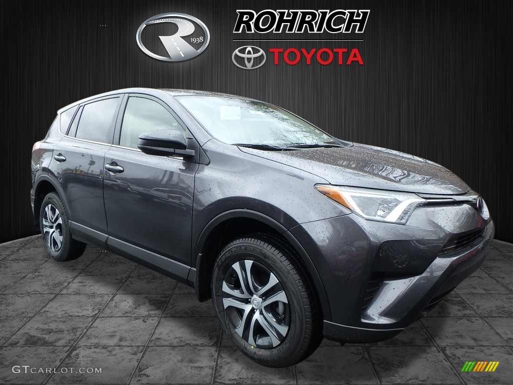 2018 RAV4 LE - Magnetic Gray Metallic / Black photo #1