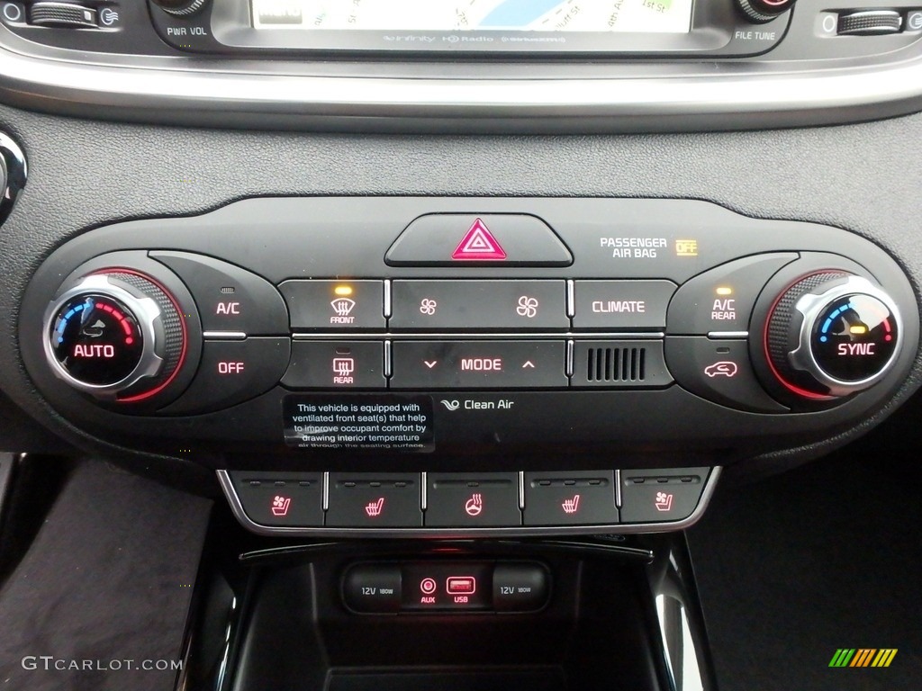 2018 Kia Sorento SX AWD Controls Photo #125623434