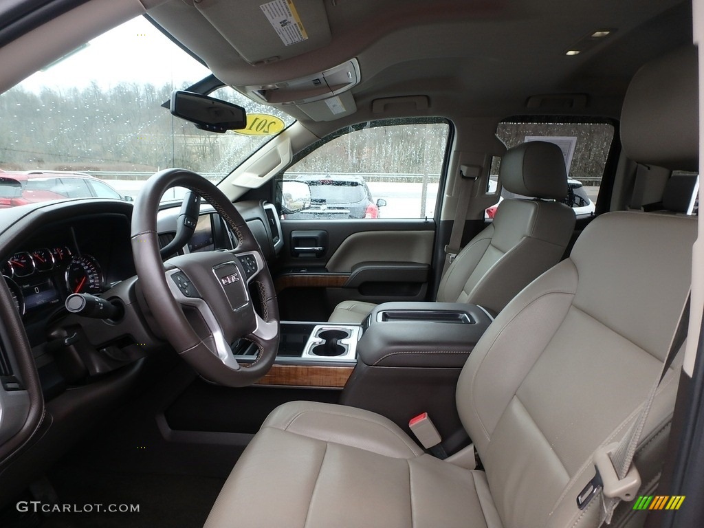 2014 Sierra 1500 SLT Double Cab 4x4 - Sonoma Red Metallic / Cocoa/Dune photo #16