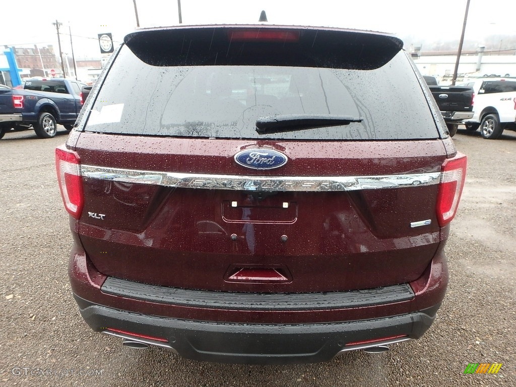 2018 Explorer XLT 4WD - Burgundy Velvet / Ebony Black photo #4