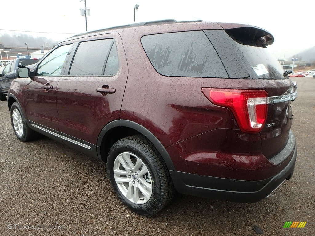 2018 Explorer XLT 4WD - Burgundy Velvet / Ebony Black photo #5