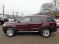 Burgundy Velvet 2018 Ford Explorer XLT 4WD Exterior