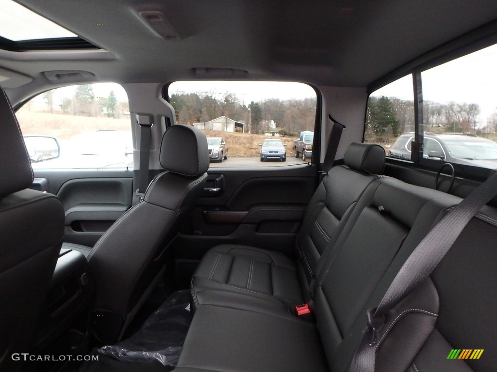 2018 GMC Sierra 1500 Denali Crew Cab 4WD Rear Seat Photo #125627142