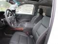 2018 Chevrolet Tahoe Jet Black Interior Front Seat Photo
