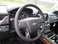 2018 Chevrolet Tahoe Jet Black Interior Steering Wheel Photo