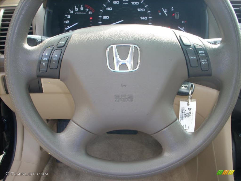 2006 Accord SE Sedan - Nighthawk Black Pearl / Ivory photo #14