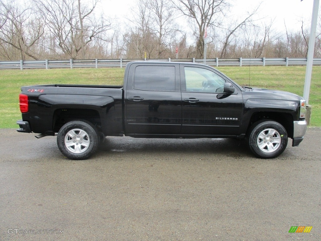 2018 Silverado 1500 LT Crew Cab 4x4 - Black / Jet Black photo #2